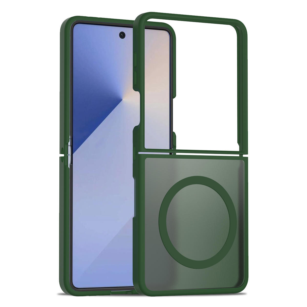 สีเขียว