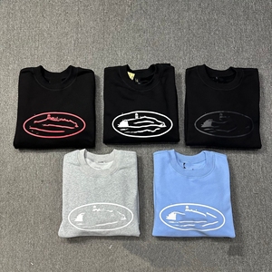 Pantaloncini CRTZ RTW 100% Artigianali di Alta Qualità con Stampa Logo Grande in Cotone Pesante, Pantaloncini Terry Corteizy Estivi Casual Stile Hypebeast - Product Image 2