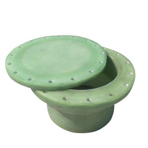 Tubería química FRP Brida ciega GRP resistente al ácido alcalino con fuerte rendimiento de sellado - Product Image 6