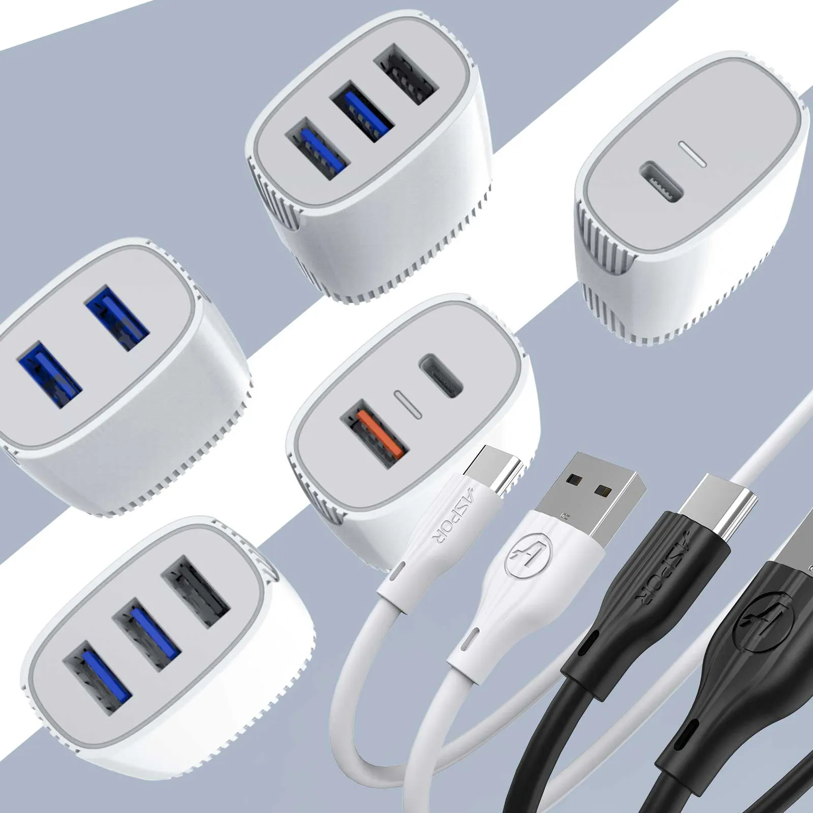 ASPOR A813 3.4A 3 USB-Anschlüsse Wand ladegerät Universal adapter für Smartphone iPhone Samsung S7 HTC LG Handy