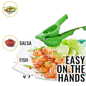 Op Maat Gemaakte Roestvrijstalen Handmatige Fruit-En Groentesapcentrifuge Eenvoudig Keukengereedschap Met Handvat Duurzaam Ontwerp Citruscitroenen Knijper - Product Image 5