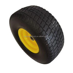 15x6,00-<span class=keywords><strong>6</strong></span> Neumático sólido sin planos Espuma de poliuretano/PU a prueba de pinchazos con rodamiento de bolas para remolques/ATVs Nueva condición - Product Image 3