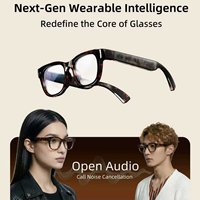Nouvelles Lunettes Intelligentes IA G600S 2026 IMX386 13MP Enregistrement Vidéo 4K 32G Type-C Traduction Intelligente Tendance Écaille de Tortue IP68