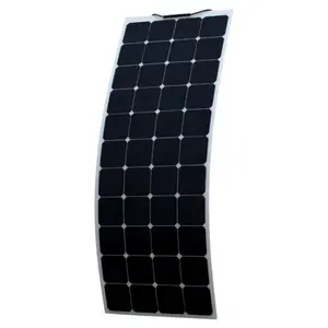 सस्ता लचीला अनाकार सिलिकॉन पतली-फिल्म सौर सेल दोहरी ग्लास के साथ विश्वसनीय 100000W 6 इंच सौर सेल