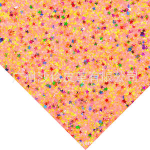 Muestra Gratuita de Lentejuelas de Estrellas Multicolores Impermeables, Brillantes, de PU Resistente a la Abrasión, para Accesorios de Cabello Hechos a Mano - Product Image 4