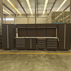 차고 보관 조합 도구 캐비닛 헤비 듀티 워크샵 금속 작업대 도구 벤치 차고 워크 스테이션 캐비닛 - Product Image 2