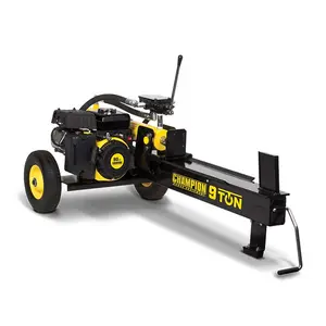 Kampioen Power Apparatuur 9Ton Log Splitter Hoge Kwaliteit Efficiënte Goedkope Hout Splitter Log Kinetische Log Splitter