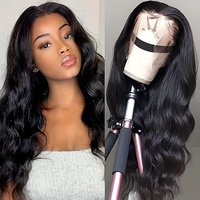 Perruque Lace Front Wig HD transparente, cheveux humains bouclés, cheveux humains ondulés, 13x4, 13x6, pre-plucked, pour femmes