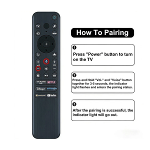 New Replacement RMF-TX920U For Son 2024 Backlit Voice TV Remote With USB Charge - Product Image 3