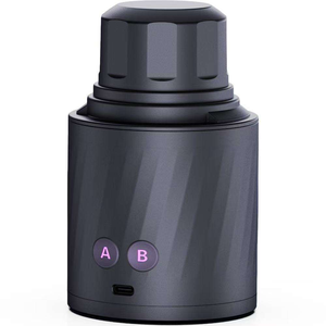 Mixeur portable pas cher à piles, 6 lames, rechargeable par USB, bouteille <span class=keywords><strong>shaker</strong></span> noire, tasse électrique, presse-agrumes - Product Image 6
