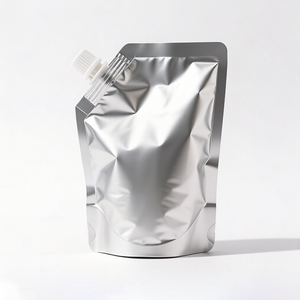 Custom Printed Food Grade Aluminum Foil Spout Bag <b>Stand</b> Up Pouch - Product Image 3