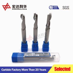 Fraise à revêtement en carbure à cannelures hélicoïdales, en alliage solide cémenté, outil de coupe indexable pour machine CNC - Product Image 4