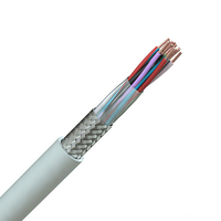 Cable de Medición de Datos LiYCY, Malla de Cobre Estañado, Cubierta de PVC Blindada, 300/500V, Anti-Interferencia