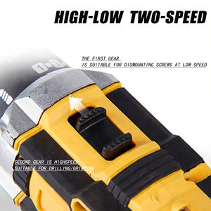 Ensemble de perceuse sans fil au lithium multifonction best-seller, 23 pièces, vitesse variable, 21V, OEM, utilisation multi-scènes |   1 batterie et 1 chargeur - Product Image 4