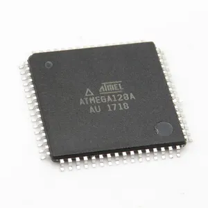 ATMEGA128A-AU LQFP-64 실크 스크린 ATMEGA128A 마이크로 컨트롤러 새로운 원본