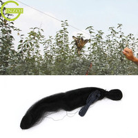 Filets anti-oiseaux noirs économiques pour bassin à poissons