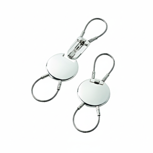 Portachiavi con Doppio Moschettone in Metallo da 25mm - Product Image 2