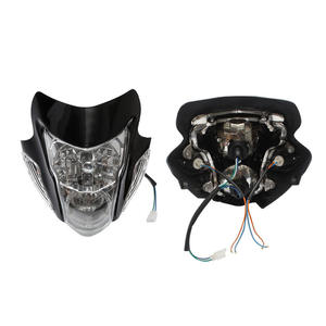 Faros Delanteros Modificados para Motocicletas Todoterreno, Diseño de Calavera Fantasma para Mayor Visibilidad, Accesorio para Sistemas de Iluminación - Product Image 3