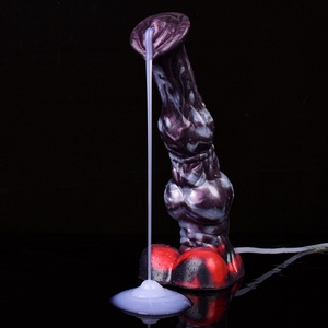 NNSX Dildo de Caballo de Fantasía con Eyaculación, Pene con Nudo Grande para Estimulación Vaginal y Anal, Dildo Eyaculador, Juguetes Sexuales para Mujeres - Product Image 6