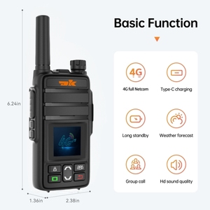 Radio Walkie Talkie 4G con Tarjeta SIM de Red Pública PTT POC 4G de Alta Calidad en Oferta - Product Image 3