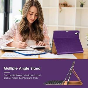 เคสแท็บเล็ตคีย์บอร์ดไร้สายกลไก TPU สำหรับ iPad Air 11นิ้วพร้อมช่องเสียบปากกาและโลโก้ปรับแต่งได้ - Product Image 6