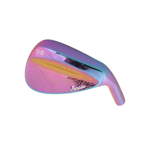 Nuovo Design con Motivo Laser, Set Completo di Wedge da Golf per Uomo, Economico, Personalizzato, OEM, Forgiato CNC, Colorato - Product Image 3