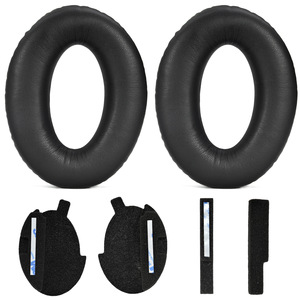 Almohadillas de repuesto para auriculares Bose A20 Aviation, almohadillas de cuero proteico con espuma viscoelástica, piezas de reparación para auriculares de piloto - Product Image 1