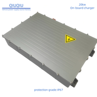 Chargeur embarqué EV OBC triphasé 350V 400V 540V 650V 700V OBC 20KW avec entrée 400VAC