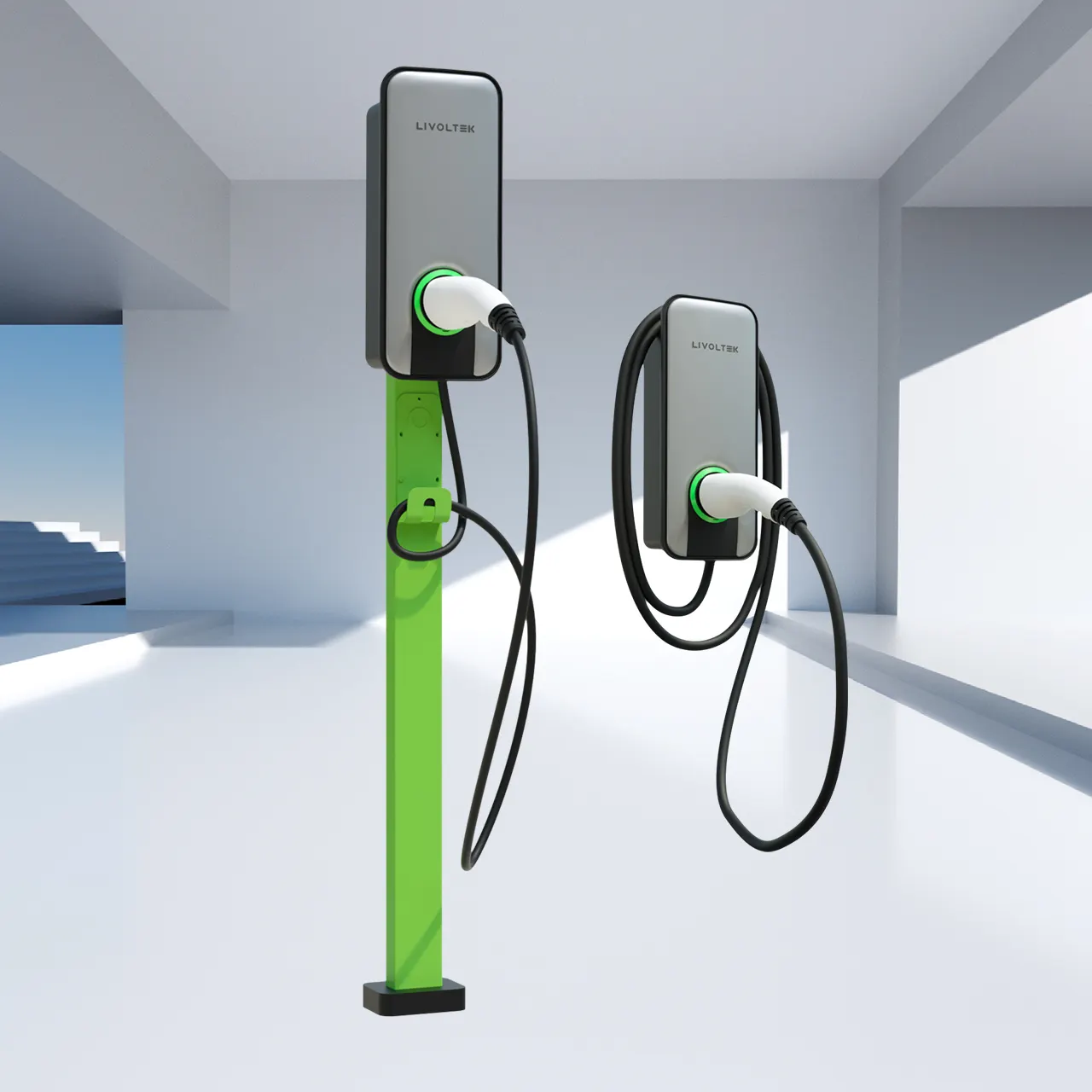 Super Charging for battery car New energy vehicles AC EV Charging ocpp portable charger European solar ev charging