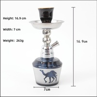 Super Mini Kit Chicha Arabe Portable – Idéal Voyage, Intérieur, Petite Taille, Usage Personnel, Loisirs, Maison, Fêtes, Café, Club