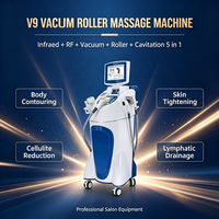 Appareil de remodelage corporel V9, lumière rouge chauffante, massage par rouleaux sous vide, réduction de la cellulite, Velasmooth, tonification musculaire, corps lisse