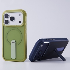 Funda Magnética Translúcida Mate para iPhone 18 12 13 14 15 16 17 Pro Max con Protección de 360 Grados, Gran Venta °   Funda Protectora para Soporte de Teléfono - Product Image 3