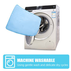 Hunde-Kühlmatte Sommer-Kühlbett Langlebiges Polyester Bedruckt Einfaches Design Waschbar mit Bändern - Product Image 4