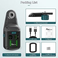 Niveau Laser support Mobile outils de perçage d'alignement aspiration électrique perçage sous vide collecteur de poussière