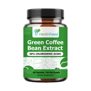 Private Label Green Coffee Bean Extract Capsules with Green Coffee Bean Extract Boosts Metabolism and Energy Support Capsules - Product Image 1