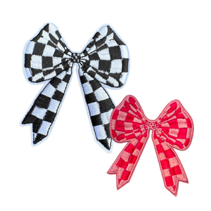 Tùy Chỉnh Bán Buôn Chenille <span class=keywords><strong>Sequin</strong></span> Thêu Lớn <span class=keywords><strong>Bow</strong></span> Sắt Trên Các Bản Vá Lỗi Cho Cô Gái Trẻ Em Quần Áo Mũ - Product Image 2