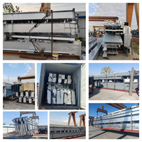 Structure en acier léger galvanisé Q235/Q355 pour bâtiment moderne à haute résistance au vent pour entrepôt