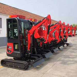 Precio de fábrica Nueva excavadora sobre orugas 1,8 T 1T 1,5 T Mini jardín y uso Honme Mini excavadora máquina compacta - Product Image 4