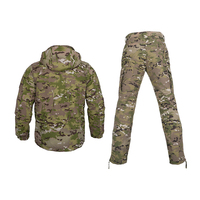 Combinaison tactique camouflage imperméable et respirante Cema Chine, tissu Rip-Stop, hiver, uniforme F7