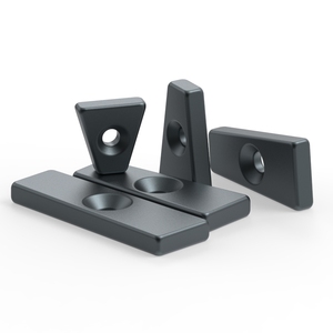 แม่เหล็กนีโอไดเมียม N40SH N42SH N45 N52 แม่เหล็กนีโอไดเมียมรูปทรงสี่เหลี่ยมคางหมู <span class=keywords><strong>N50</strong></span> แม่เหล็กแรร์เอิร์ธเคลือบดาโครเมต ผ่านการทดสอบสเปรย์เกลือ - Product Image 5