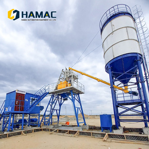 HAMAC HZS90 Stationary Concrete Batching Plant with JS1500 Mixer 90m3/h for Infrastructure - Product Image 1