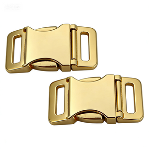 Hebilla de liberación rápida de aleación de zinc personalizada OEM, cierre metálico de liberación lateral para reemplazo de correas - Product Image 2
