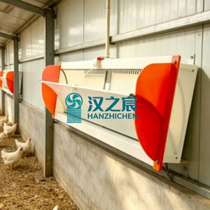 Fenêtre <span class=keywords><strong>d</strong></span>'aération pour ferme avicole en PP ou ABS avec treuil manuel ou électrique - Product Image 1