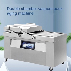 Shanghai Yute DZ6002SB Machine de scellage <span class=keywords><strong>sous</strong></span> <span class=keywords><strong>vide</strong></span> commerciale Machine à <span class=keywords><strong>vide</strong></span> plate à double chambre pour film de sac de produits usagés cuits - Product Image 5