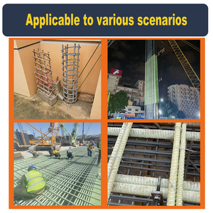 Chất lượng cao cường độ cao sợi thủy tinh thép cây 6mm,8mm,10mm,12mm sợi thủy tinh sóng thanh FRP thép cây gfrp thanh - Product Image 3