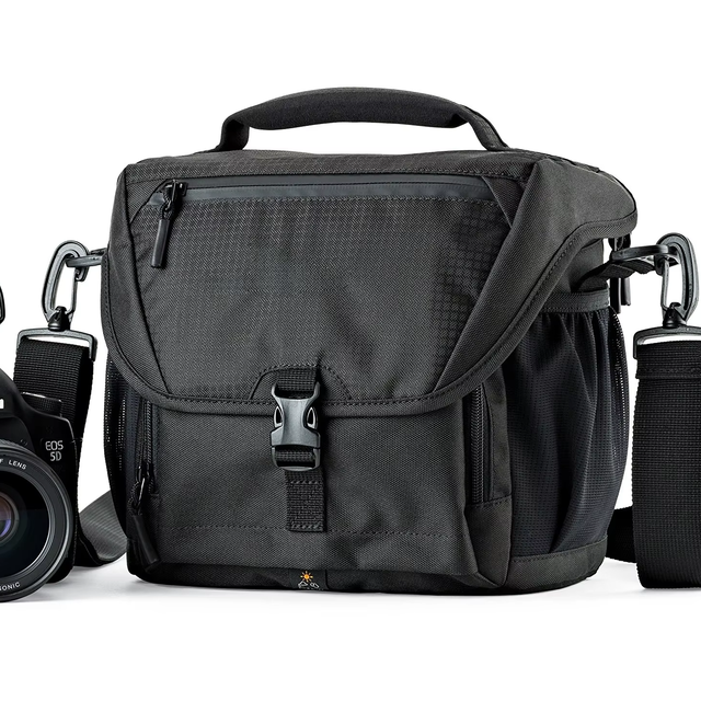 Custom Factory Large Single Compartment Waterproof Crossbody Camera Bag Fits DSLR Compact Drones and Camera Accessories