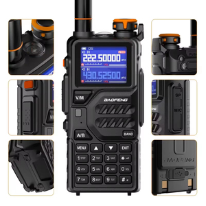 Walkie Talkie Baofeng K5 Plus 10W VHF UHF Banda Aérea Receptor Transmisor Tono 1750 PTT Radioaficionado FM de Largo Alcance - Product Image 6