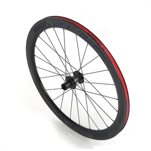 Pilier Plat Rayons Pneu 50mm Jantes <span class=keywords><strong>Carbone</strong></span> <span class=keywords><strong>Carbone</strong></span> <span class=keywords><strong>Roue</strong></span> Ensembles 700C pour Vélo De Route - Product Image 4