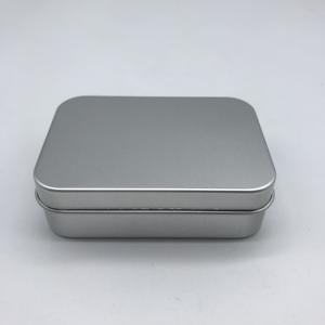 Geschenk Aluminium Quadrat leer Metall konserven Rechteck Olivenöl Seife Blechdose für Seife - Product Image 2