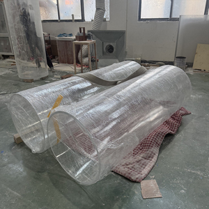 Processing and Production of Acrylic Experimental <b>Large</b> <b>Box</b>, Organic Glass Transparent <b>Box</b>, Protective Cover Device - Product Image 1